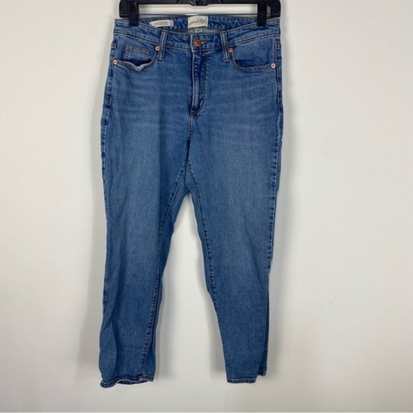 Universal Thread High Rise Slim Straight Jeans Mom Boyfriend - Picture 1 of 3